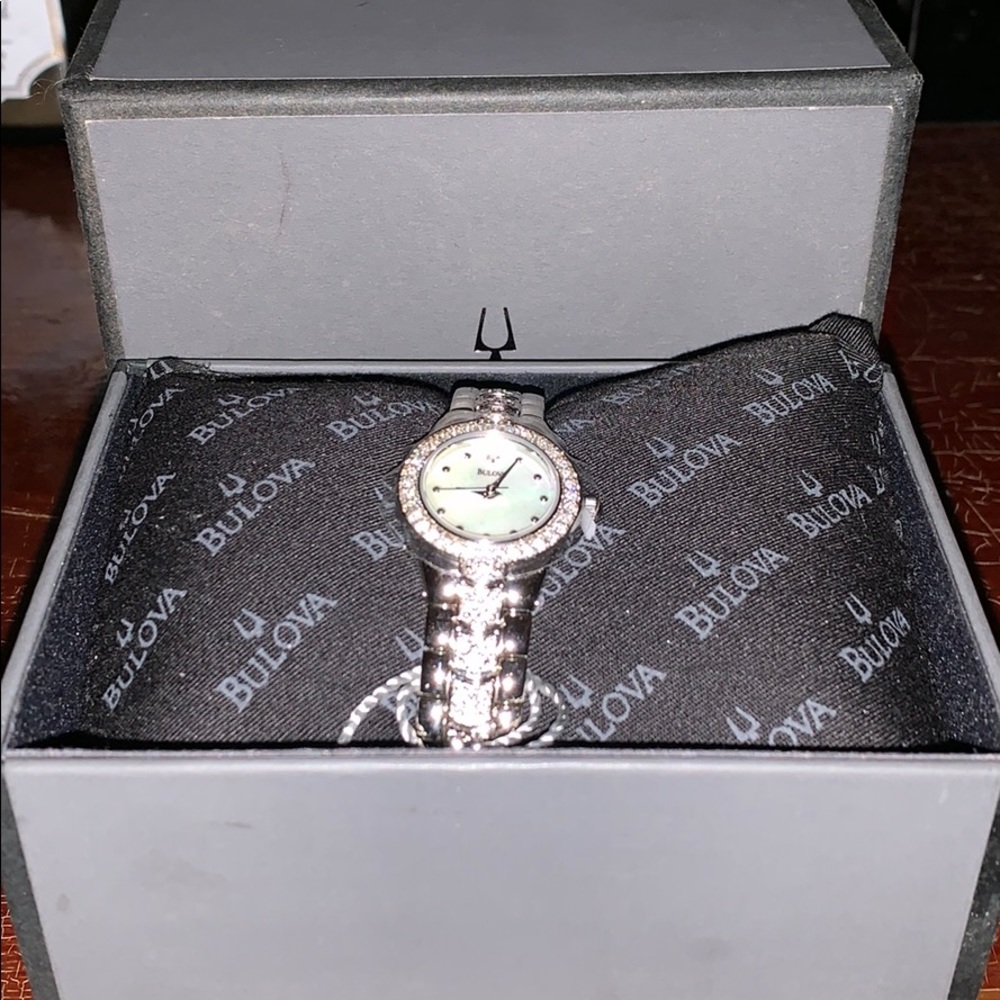 Crystal Bulova Brand New Watch